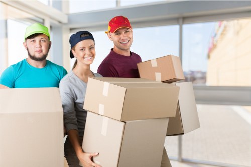 Preparing unwanted furniture for pick-up in Chelsea