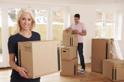 Removal van service supporting a Chelsea residential move with careful loading