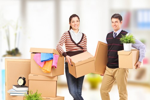 Professional packing services for a Chelsea home move