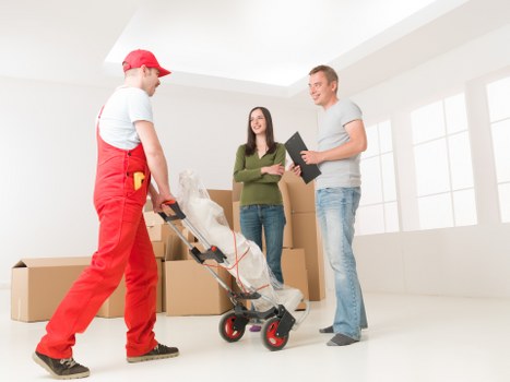 Local removal team handling a residential move in Chelsea